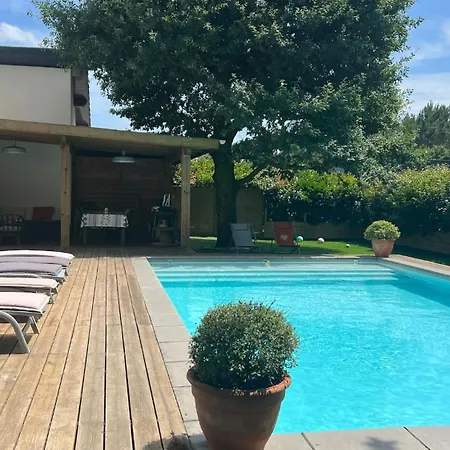 Maison Avec Acces Direct Pistes Cyclables, Piscine Et Jacuzzi Villa Ondres